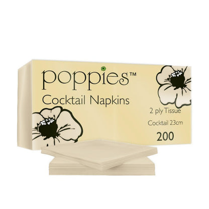 Disposable Paper Napkin 24cm x 24cm 2ply Serviettes Tissue for Catering Wedding