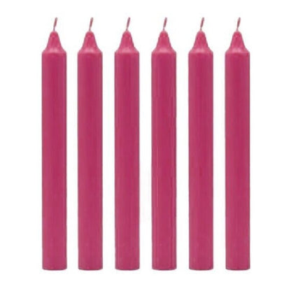 100 x Tapered Candles 190mm Paraffin Wax Dinner Unscented Long Burning Candles