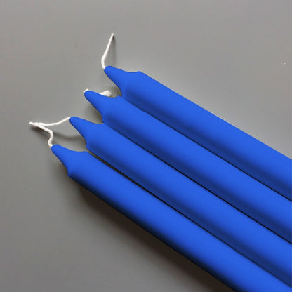 100 x Tapered Candles 190mm Paraffin Wax Dinner Unscented Long Burning Candles