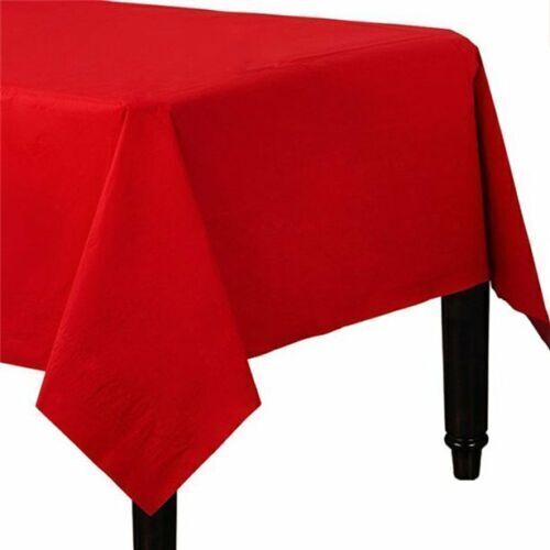 Paper Table Cloths 90cm x 90cm Square Foldable Table Covers for All Occasion