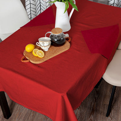 Paper Table Cloths 90cm x 90cm Square Foldable Table Covers for All Occasion