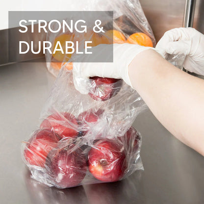 Clear Poly Max Food Freezer Storage Bags for Vegetables Store 100G All Sizes