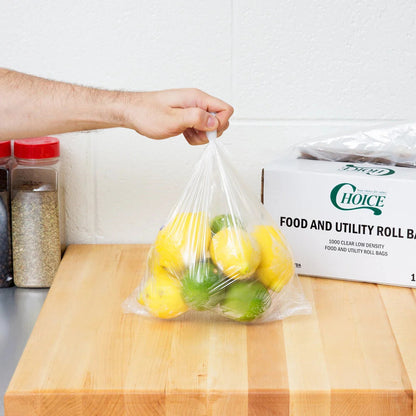 Clear Poly Max Food Freezer Storage Bags for Vegetables Store 100G All Sizes