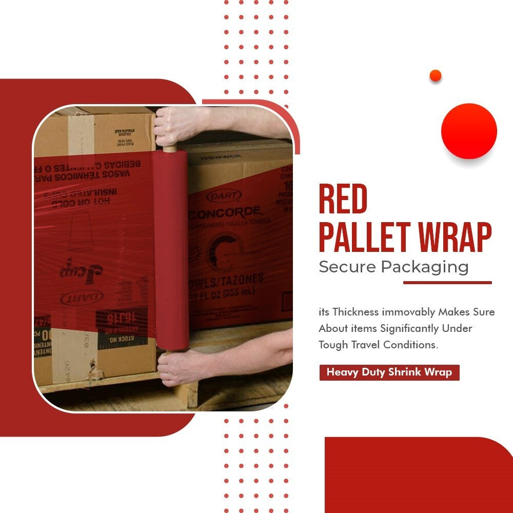 Pallet Wrap Stretch Shrink Assorted Extended Wrapping Film 400mm x 200m 20mu