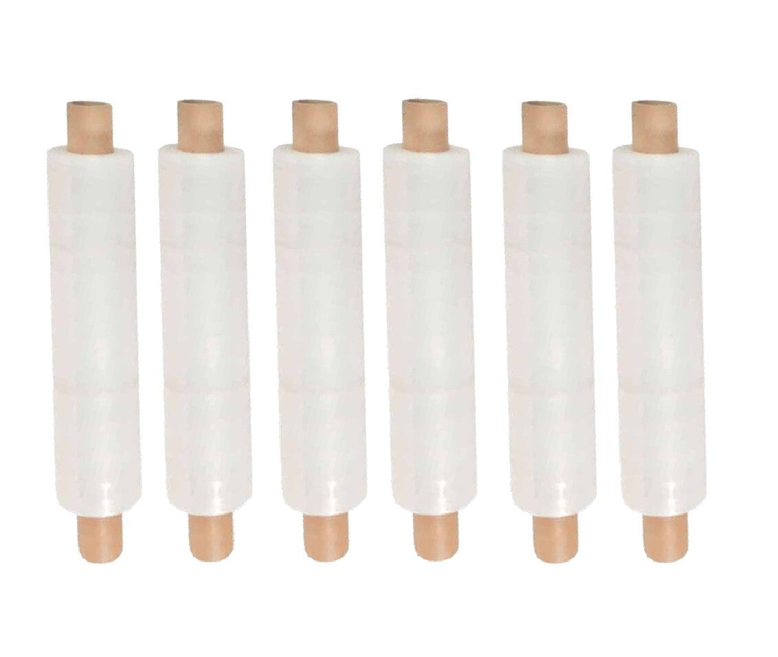 Pallet Stretch Shrink Wrap Clear Cling Wrapping Film Extended 400mm x 600m 9mu