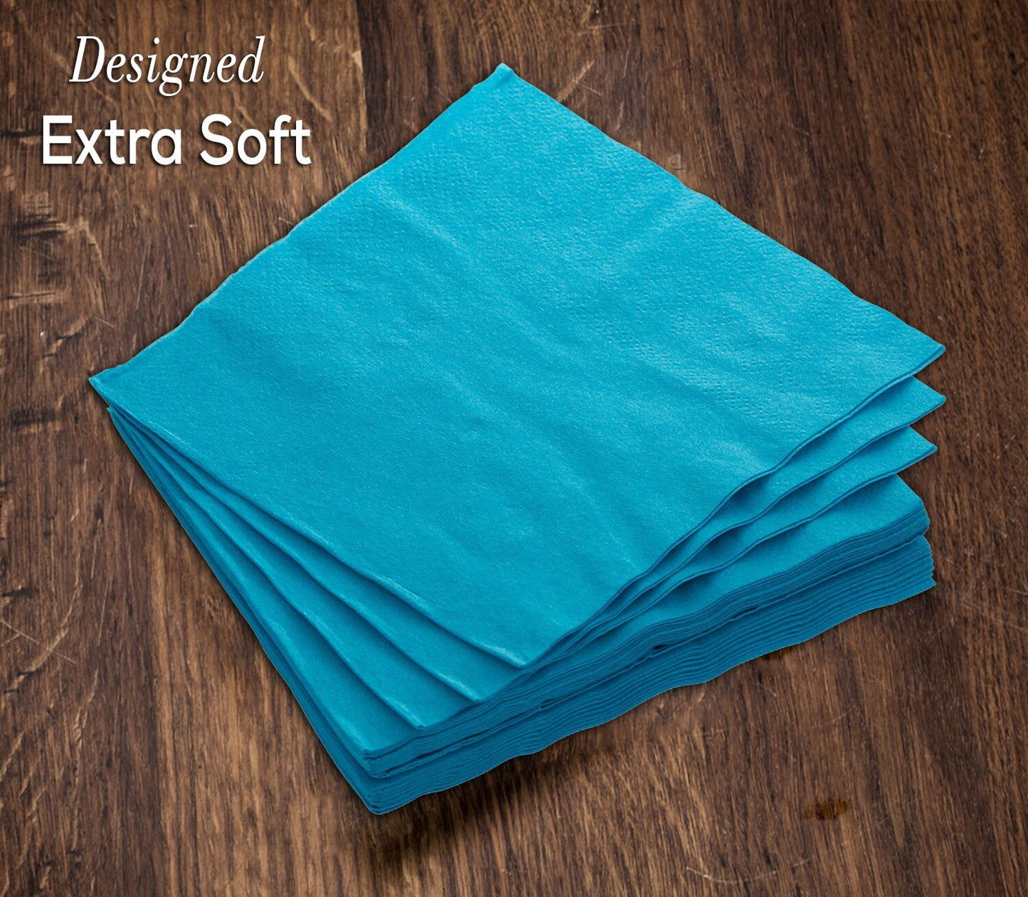 Cocktail Paper Napkins Disposable Serviettes Tissue Paper 24cm x 24cm 2ply