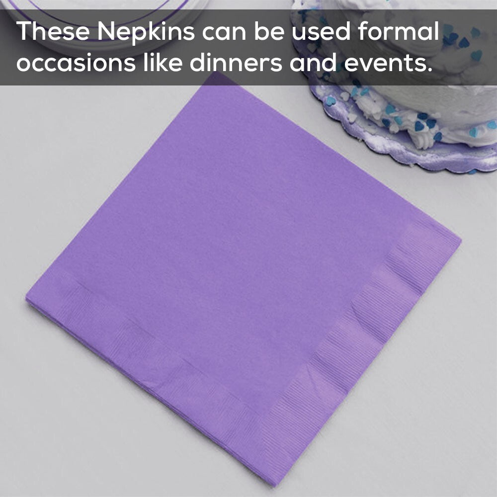 Combination Paper Napkins Disposable Assorted Serviettes Tissue 33cm x 33cm 2ply