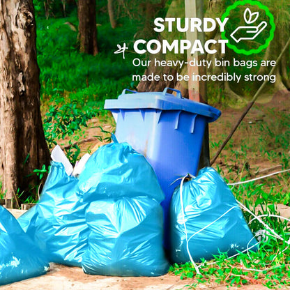 Bin Liner Bags 18" x 29" x 39" 160Gauge (90ltr) Assorted Rubbish Waste Bin Bags