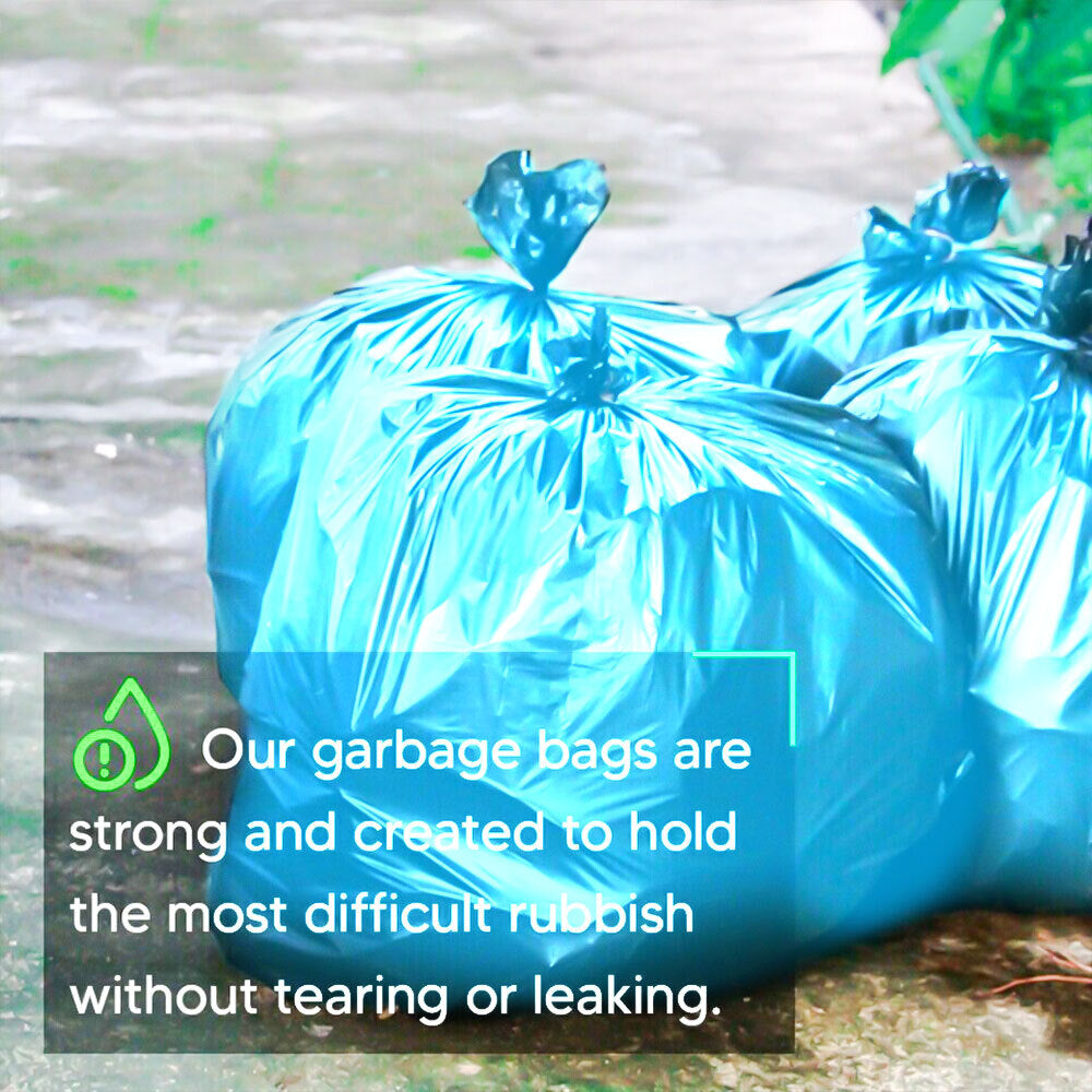 Bin Liner Bags 18" x 29" x 39" 160Gauge (90ltr) Assorted Rubbish Waste Bin Bags