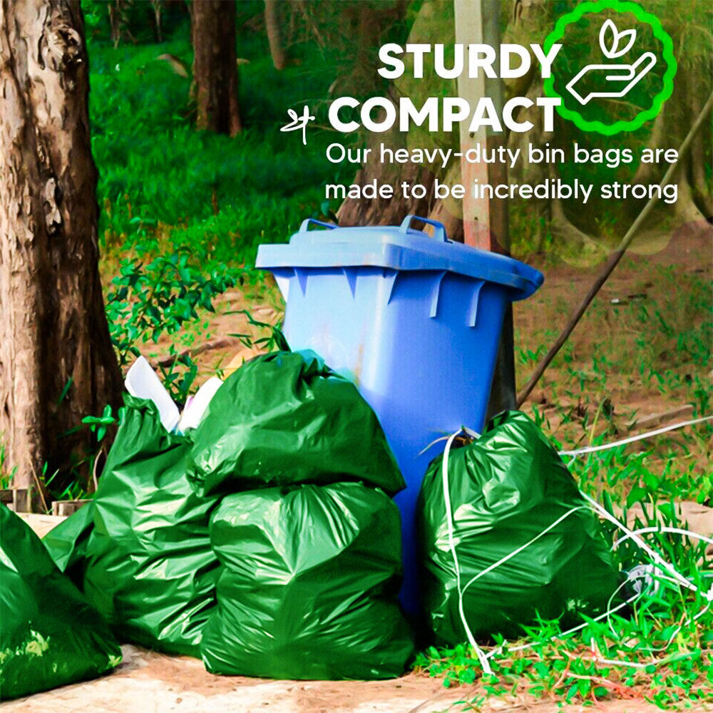 Bin Liner Bags 18" x 29" x 39" 160Gauge (90ltr) Assorted Rubbish Waste Bin Bags