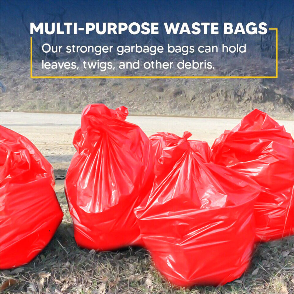 Bin Liner Bags 18" x 29" x 39" 160Gauge (90ltr) Assorted Rubbish Waste Bin Bags