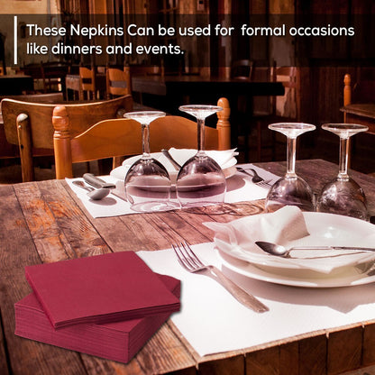 Combination Paper Napkins Disposable Assorted Serviettes Tissue 40cm x 40cm 2ply