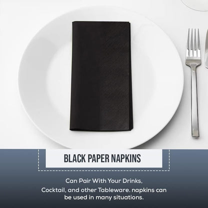 Combination Paper Napkins Disposable Assorted Serviettes Tissue 40cm x 40cm 2ply