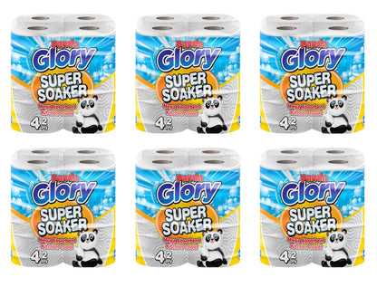 24 x Panda Glory Super Soaker Mega Absorbent Kitchen Towel 2Ply