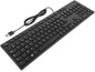 Dell USB Wired Slim Keyboard for Desktop Laptop Office Use