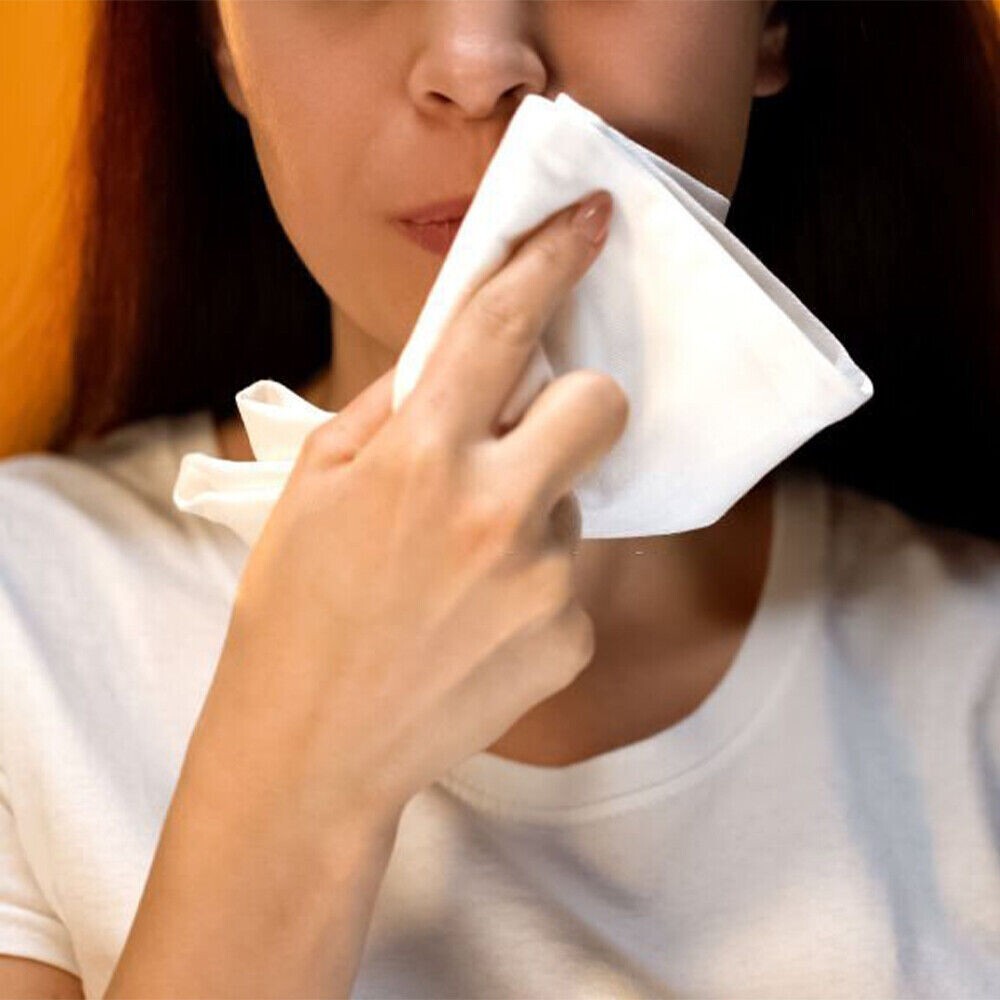 125 x Modern Luxury Soft White Paper Napkins Tissue Paper 40cm x 40cm  2Ply