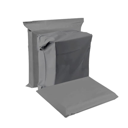 Venuscello® Grey Mailing Bags | 100 x Poly Postal Bags 9" x 12" Tear Proof Self Seal Closure Parcel Packaging Postage Delivery Bags