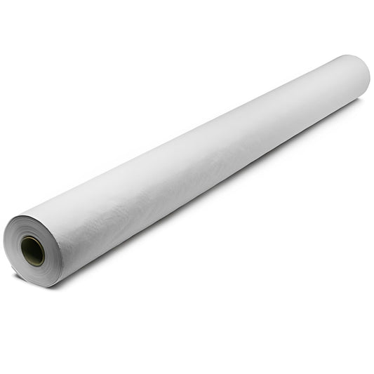 Venuscello® Banquet Roll 50M | White Paper Banqueting Roll for Wedding Buffet Dinner Home Large Disposable Table Paper Cloth Cover
