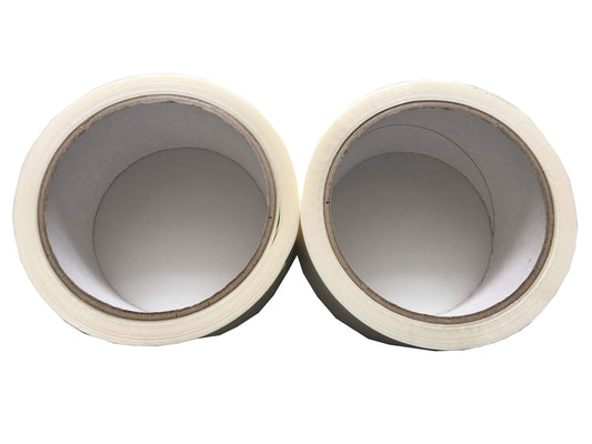 Venuscello® 6 Rolls Parcel Packaging White Sealing Tape 48 mm x 66 m Strong Packing for sealing Boxes, Cartons and for Keeping Goods Firmly sealed Transit Sticky Thick