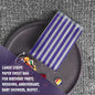 Venuscello® 500 x Candy Bags Blue Striped Sweet Paper Bag 13" x 14" for Sweets Christmas Party Halloween Wedding & Baby Shower