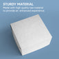 Venuscello® 100 x White Cake Boxes 5" x 5" x 2.5" Fold Flat Square for Birthday Wedding Perfect for Bakers