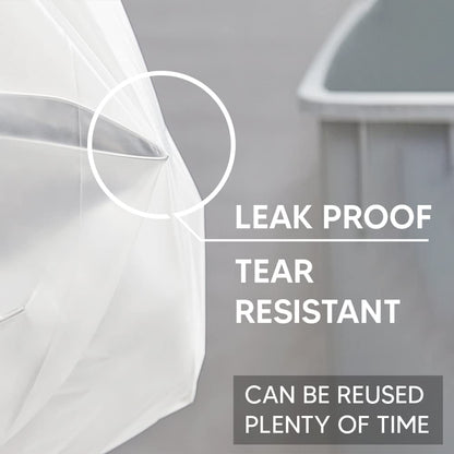 Venuscello® 100 x Strong Clear Bin Liners Bags Refuse Sacks 18 x 29 x 39 in Rubbish Bag Scrap Garbage Bio Hazard Waste