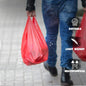 Venuscello Plastic VestCarrier Bags Dark RED - SUPERMARKETS Choose Size/Qty. Fast DELIVERY, Cheap!! (1000, J 12"X18"X23 Jumbo 18MU)