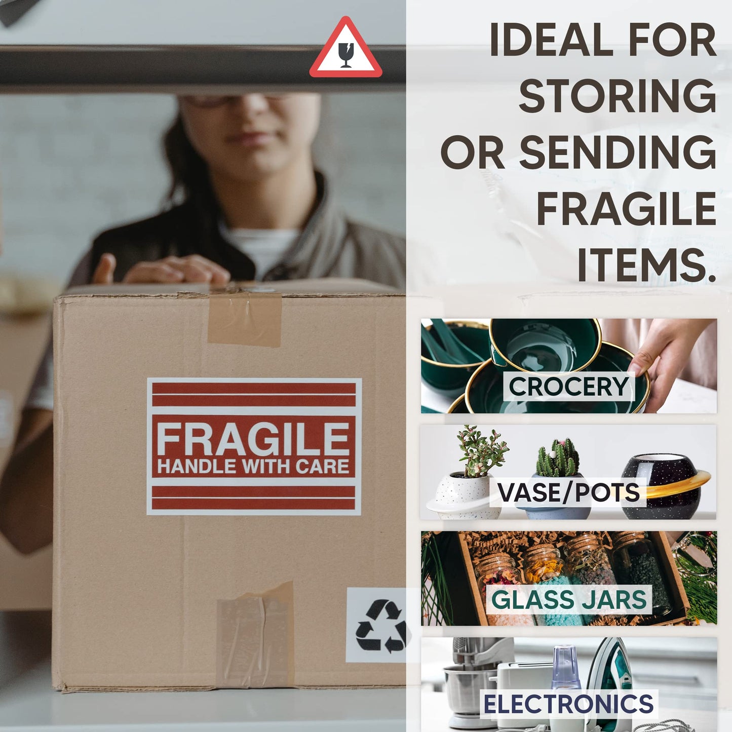 Venuscello® 10 x Double Wall Cardboard Boxes 55.88cm x 33.02cm x 43.18cm Removal Shipping Posting Carton for Packing Parcel & Moving House - 22" X 13" X 17"