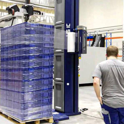 Venuscello® Pallet Wrap 400mm Shrink Stretch Wrap Roll 23mu, 750g Cling Film for Moving Secure Packaging & Shipping