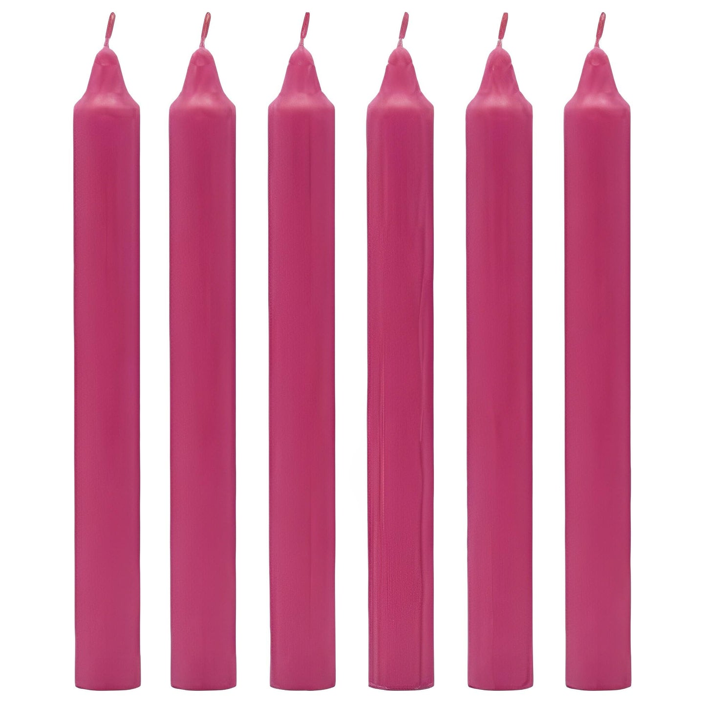 Venuscello® 25 x Tapered Dinner Candles Non Drip Unscented Long Burning, Smokeless Which is Made from Pure Paraffin Wax - Multicoloured - 190mm