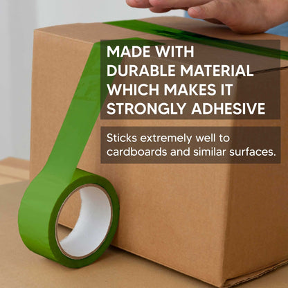 Venuscello® 6 Rolls Parcel Packaging Tape Sealing 48 mm x 66 m Strong Packing for sealing Boxes, Cartons and for Keeping Goods Firmly sealed Transit Sticky Thick