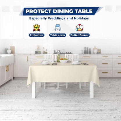 Venuscello Banquet Roll Paper Banqueting Roll for Wedding Buffet Dinner Home Large Disposable Table Paper Cloth Covers