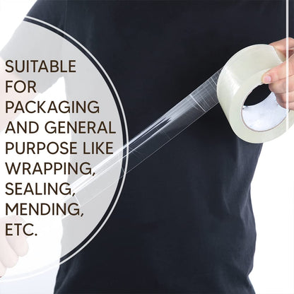Venuscello® Parcel Packaging Packing Tape 48mm x 66m Cello tape for Cardboard Box Wrapping Moving House and Parcel