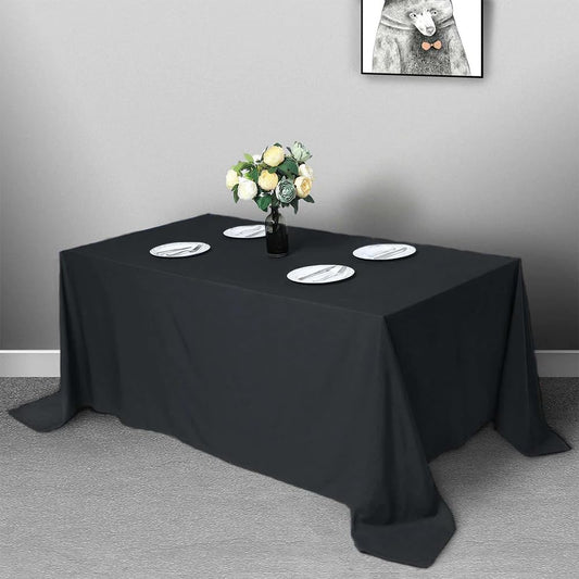 Venuscello® 25 x Paper Table Cover Square Tabletop Disposable Folded Cloth to Protect Table for Birthday Party - 90cm x 90cm