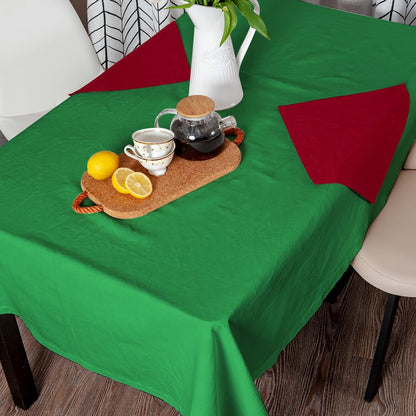 Venuscello® 25 x Paper Table Cover Square Tabletop Disposable Folded Cloth to Protect Table for Birthday Party - 90cm x 90cm