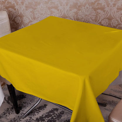Venuscello® 25 x Paper Table Cover Square Tabletop Disposable Folded Cloth to Protect Table for Birthday Party - 90cm x 90cm
