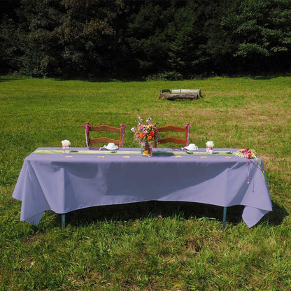 Venuscello® 25 x Paper Table Cover Square Tabletop Disposable Folded Cloth to Protect Table for Birthday Party - 90cm x 90cm