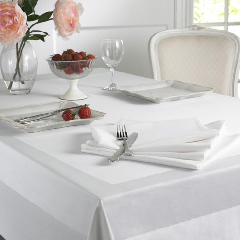 Venuscello® 25 x Paper Table Cover Square Tabletop Disposable Folded Cloth to Protect Table for Birthday Party - 90cm x 90cm
