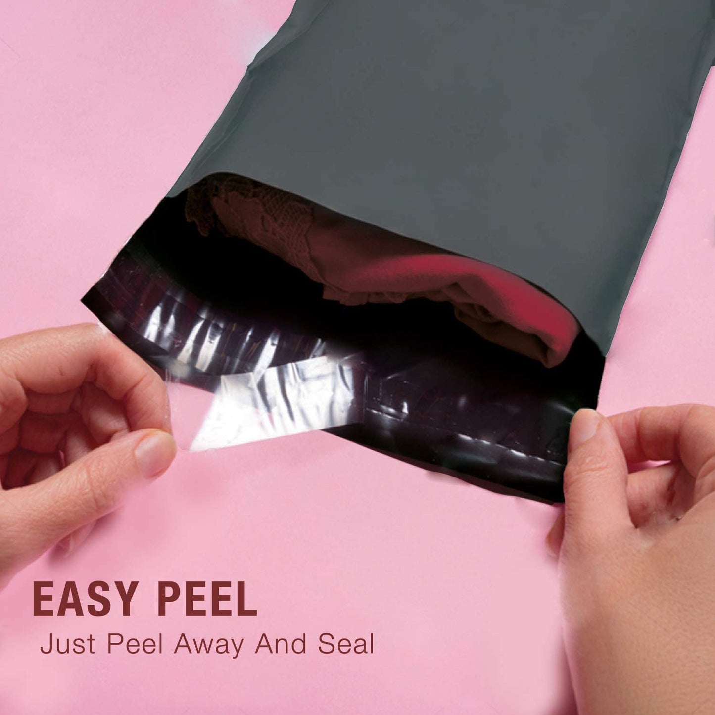 Venuscello® Grey Mailing Mailers Postal Postage Poly Mailer Self Sealing Polythene Envelopes for Cloths & Shoe Box Packing Shipping & Posting