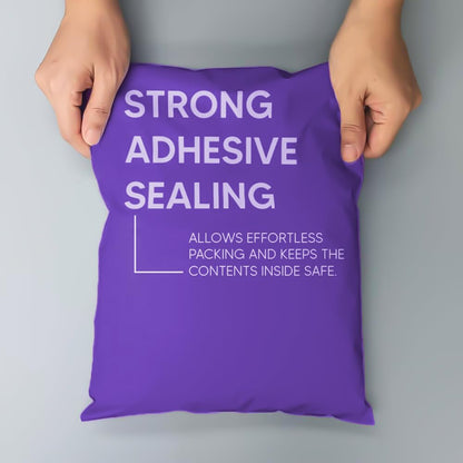 Strong Large Purple Mailing Postal Postage Bags Packaging Mailers, Venuscello [Use in Parcel, Delivery, Shipping, Mail, Package] [Plastic Envelopes]
