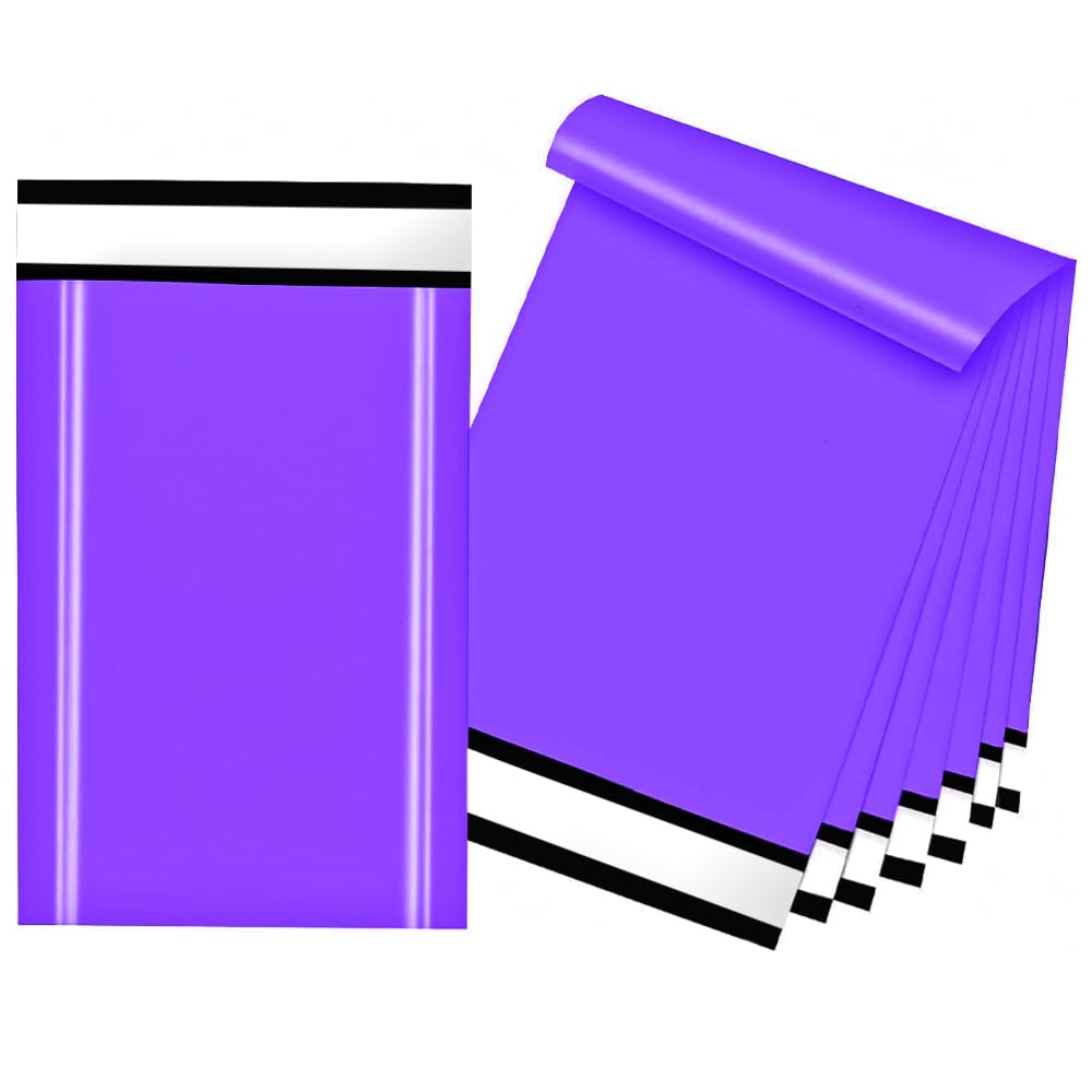 Strong Large Purple Mailing Postal Postage Bags Packaging Mailers, Venuscello [Use in Parcel, Delivery, Shipping, Mail, Package] [Plastic Envelopes]