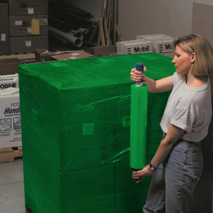 Venuscello® Pallet Stretch Wrapping Roll 400mm x 200m 20mu Extended Core Heavy Duty Shrink Wrap for Secure Packaging & Moving