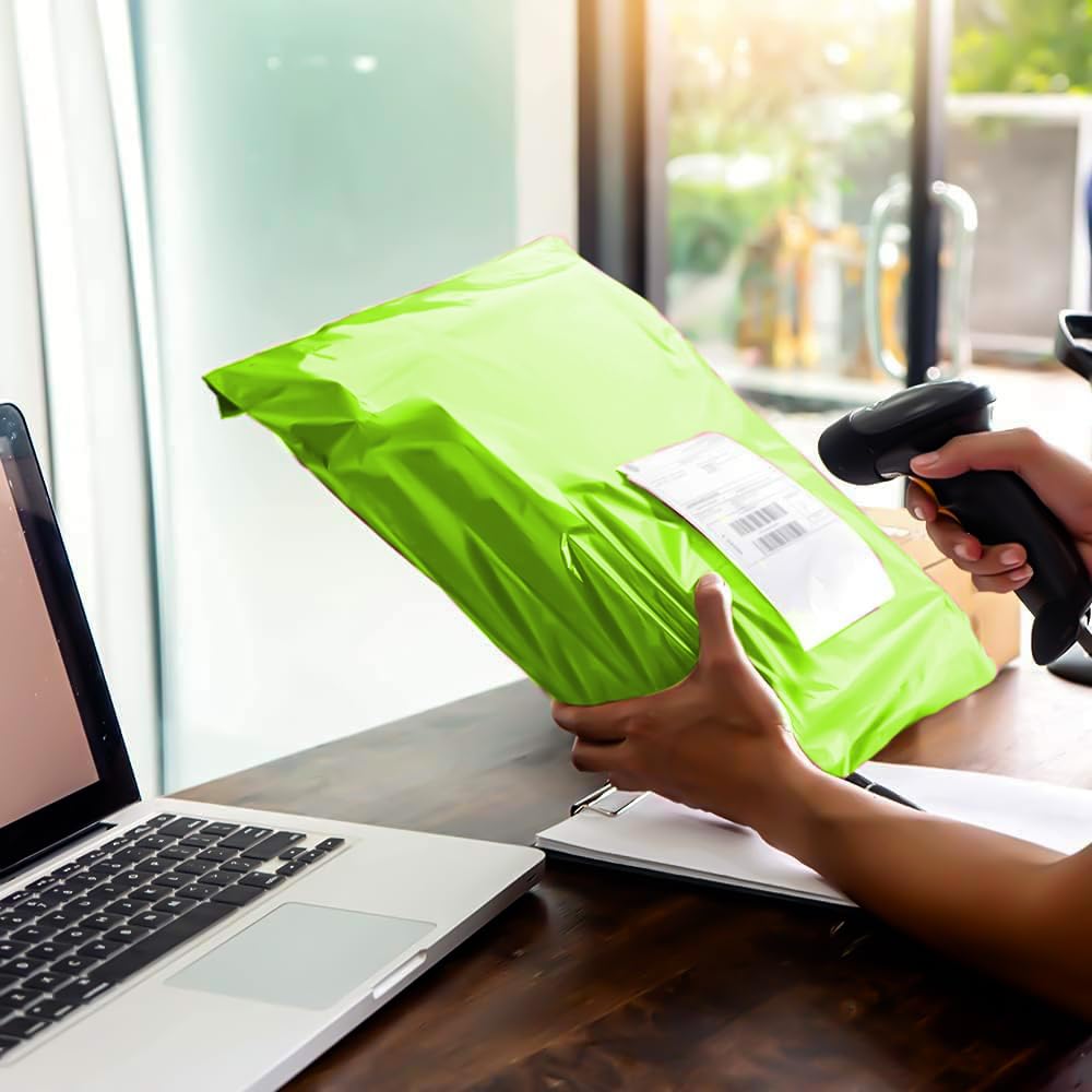 Strong Large Green Mailing Postal Postage Bags Packaging Mailers, Venuscello [Use in Parcel, Delivery, Shipping, Mail, Package] [Plastic Envelopes]