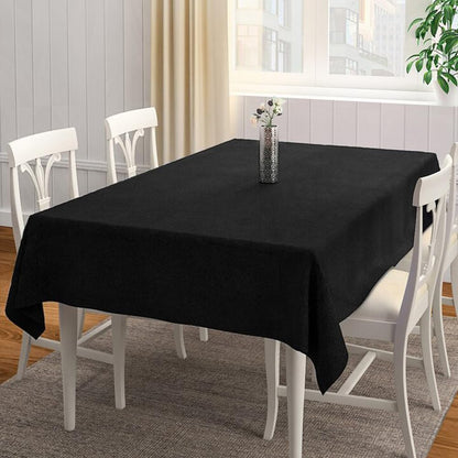 Venuscello Paper Table Cover Cloths, 90cm x 90cm Square, Disposable, Folded, for Birthday Party