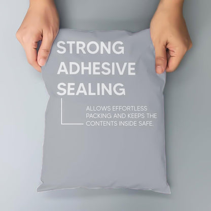 Strong Large Misprinted Light Grey Mailing Postal Postage Bags 12 x 16" Packaging Mailers [Use in Parcel, Delivery, Shipping, Mail, Package] [Plastic Envelopes]