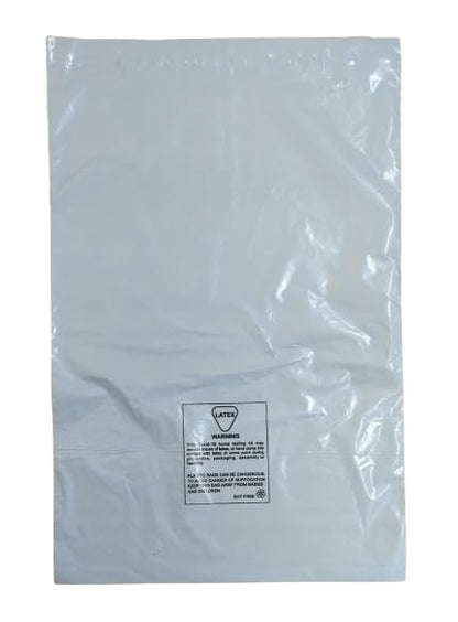 Strong Large Misprinted Light Grey Mailing Postal Postage Bags 12 x 16" Packaging Mailers [Use in Parcel, Delivery, Shipping, Mail, Package] [Plastic Envelopes]