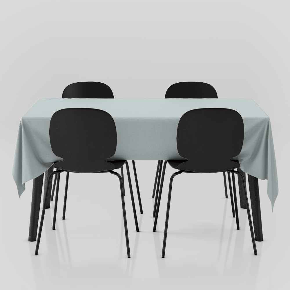 Venuscello Paper Table Cover Cloths, 90cm x 90cm Square, Disposable, Folded, for Birthday Party