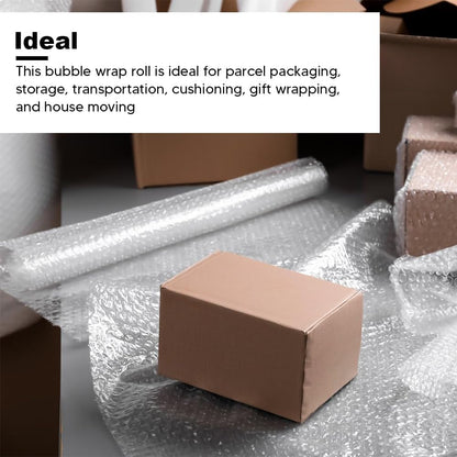 Venuscello Large Bubble Wrap – Air Bubbles Packaging for House Moving & Packing Storage Boxes Easy Packing, Office and Industrial Use