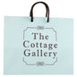 100 x Rope Handle Paper Carrier Bags The Cottage Gallery 36cm x 30cm x 15cm
