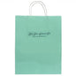250 x Rope Handle Paper Carrier Bags The Fine Cheese Printed  26cm x 36cm x 12cm